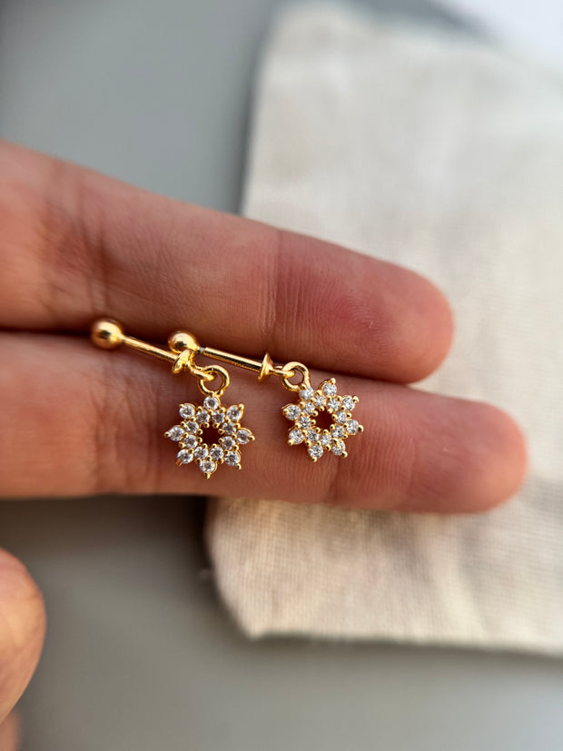 Meera Helix Earrings