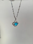 Sapphire Bloom Necklace