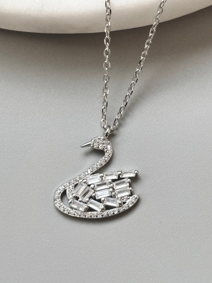 Cyrene Swan Necklace