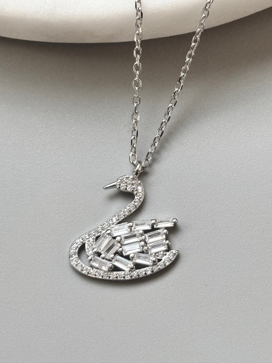 Cyrene Swan Necklace
