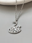 Cyrene Swan Necklace