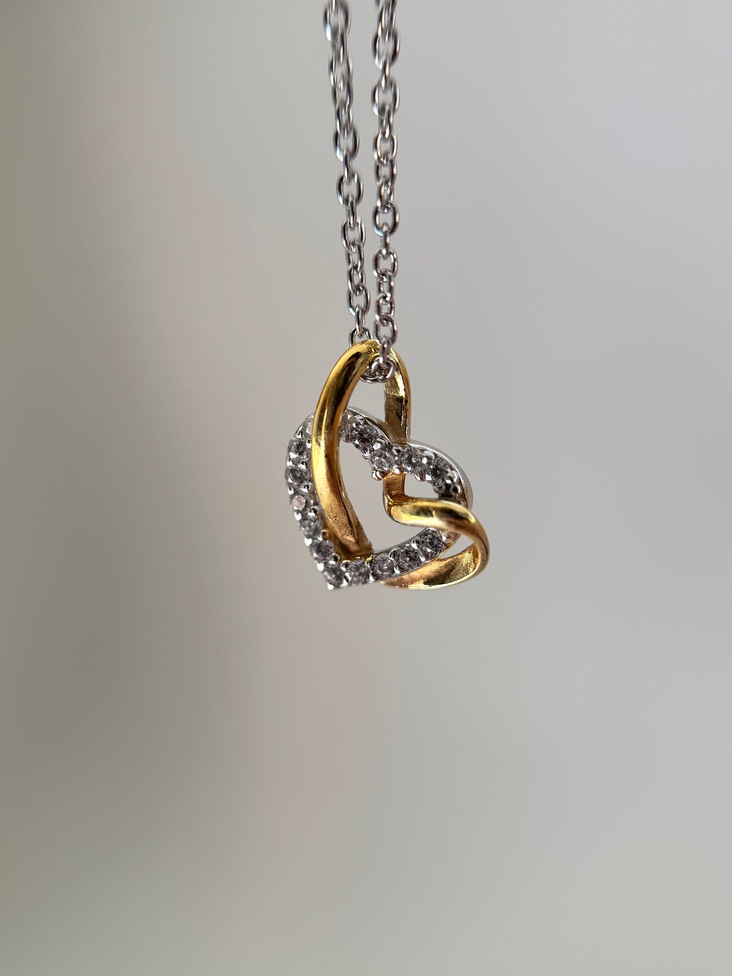 Heart Duet Necklace