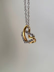 Heart Duet Necklace