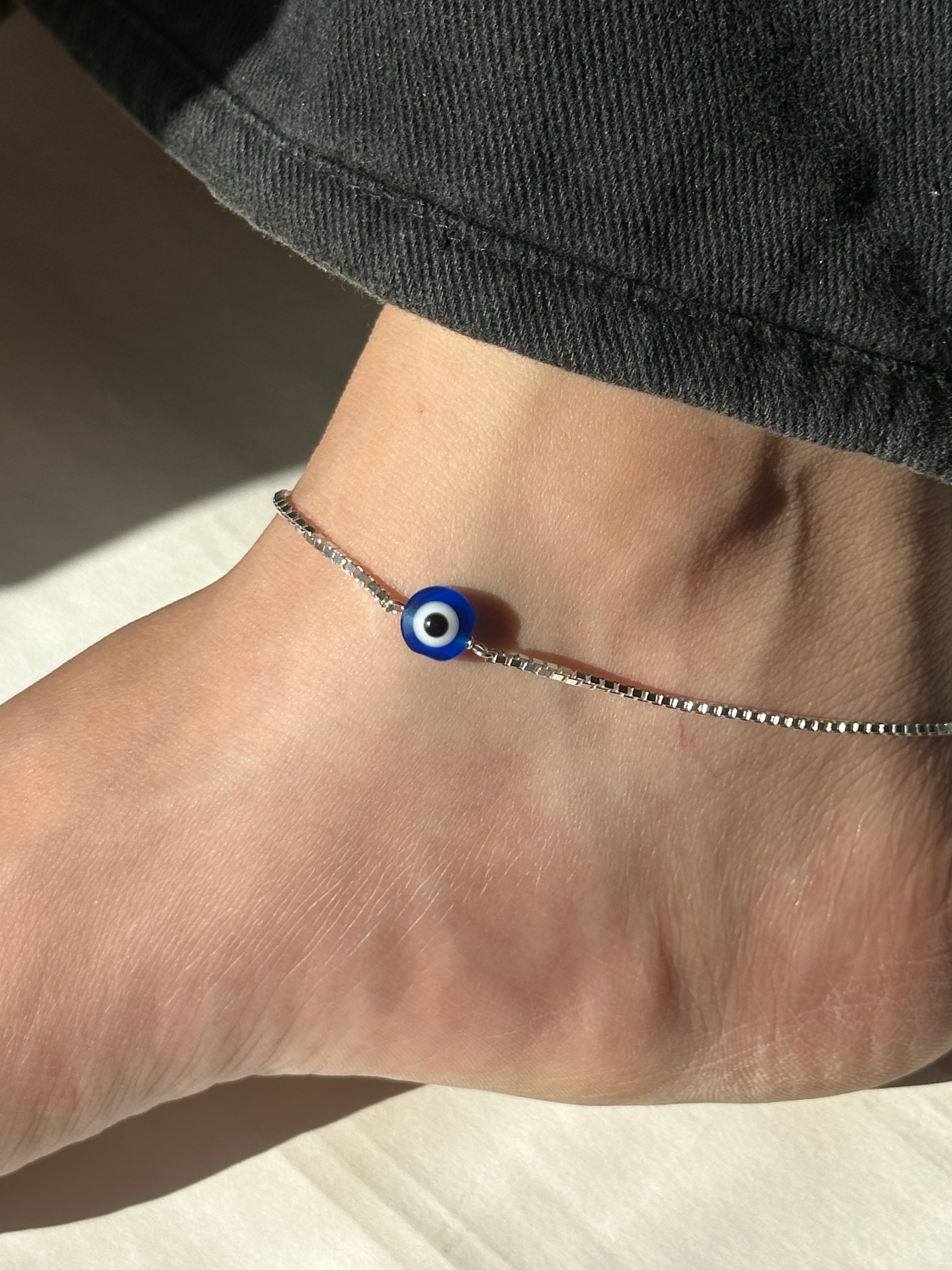 Livia Evil Eye Anklet