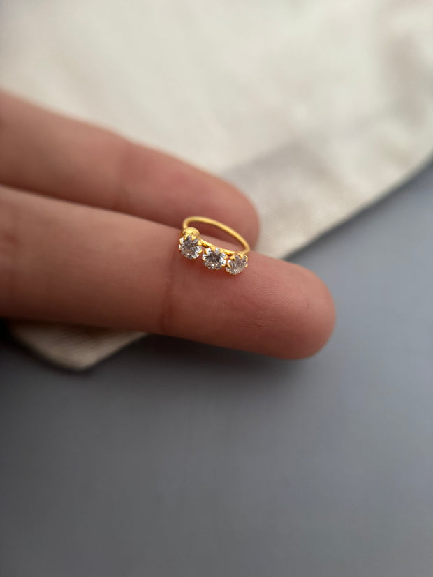 Gold Ayra Nose Ring