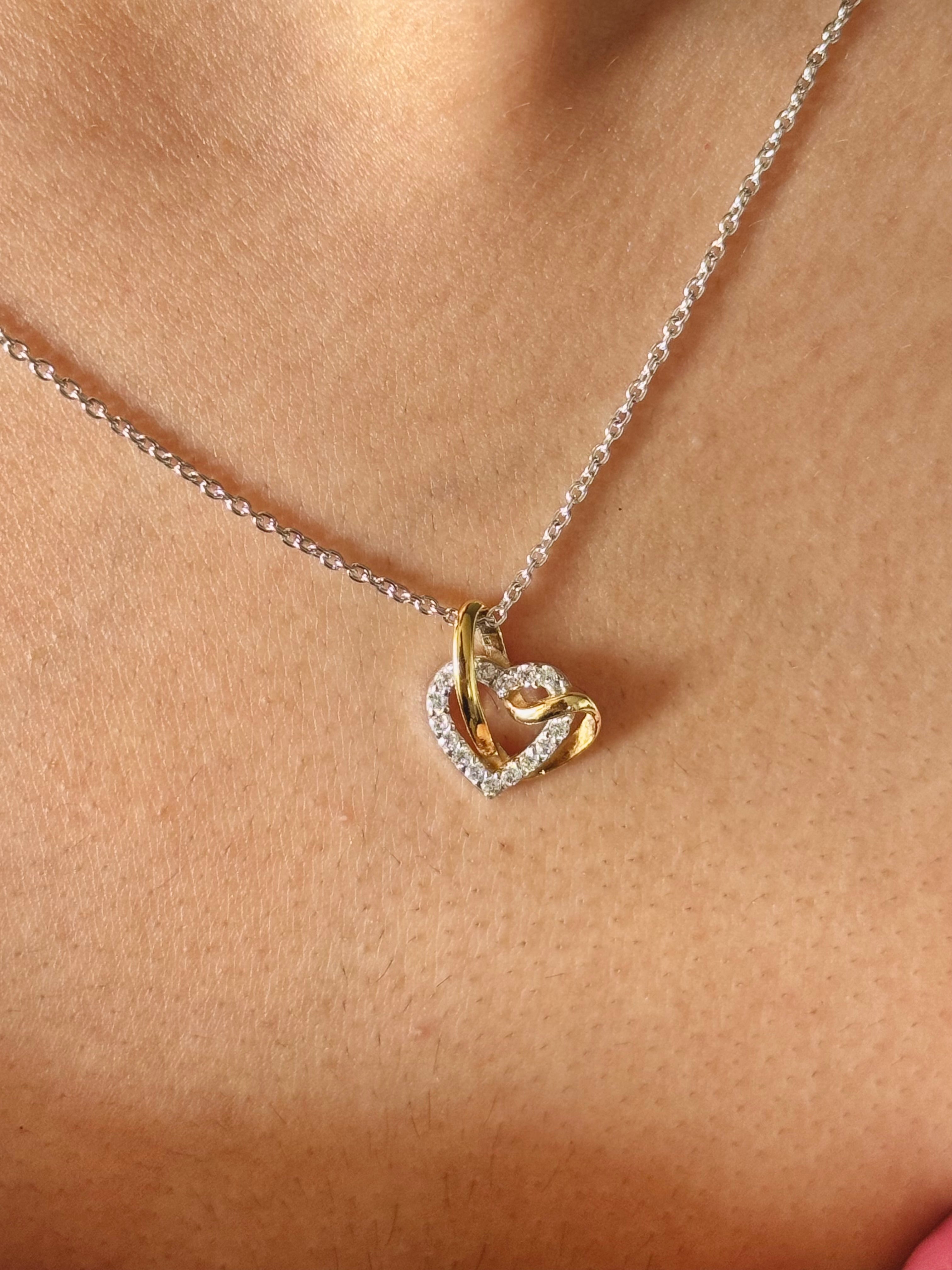 Heart Duet Necklace