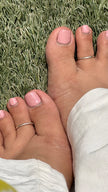 Plain Toe Rings