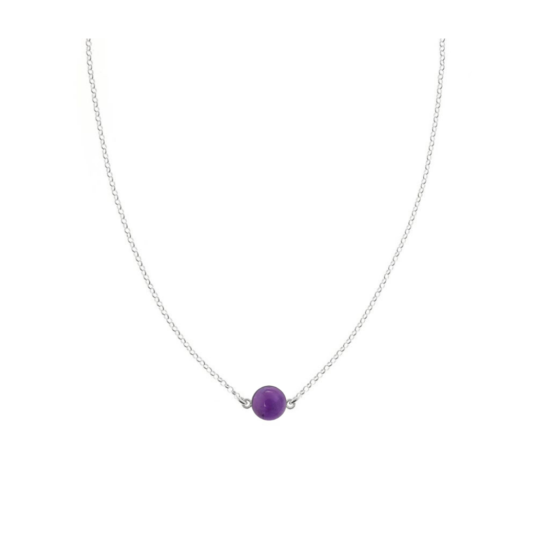 Amethyst Anklet